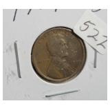 1909 VDB WHEAT CENT