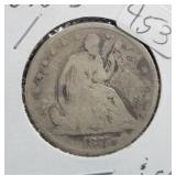 1875-S SEATED LIBERTY HALF