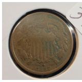 1867 TWO CENT