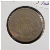 1869 TWO CENT