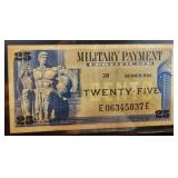 SERIES 692 TWENTY-FIVE CENT MILITARY PAYMENT