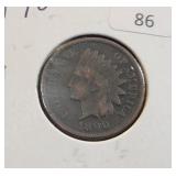 1890 INDIAN HEAD CENT