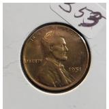 1951 LINCOLN CENT
