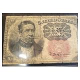 5TH ISSUE FRACTIONAL CURRENCY 10 CENT