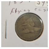 1857 FLYING EAGLE ONE CENT