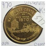 1970 WATERVILLE, KANSAS 100TH ANN. COMM