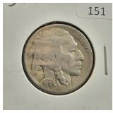 1936-D BUFFALO NICKEL