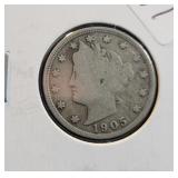 1905 LIBERTY V NICKEL
