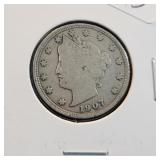 1907 LIBERTY V NICKEL