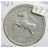 1923 WESTFALEN GERMANY 100 MARK