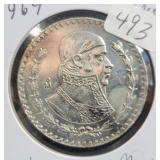 1964 MEXICO SILVER PESO