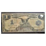 1899 "BLACK EAGLE" LARGE SIZE SILVER CERTIFICATE