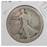 1916-D WALKING LIBERTY HALF DOLLAR