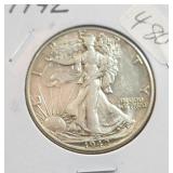 1942 WALKING LIBERTY HALF DOLLAR