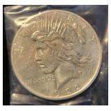 1922 PEACE SILVER DOLLAR