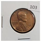 1951-D LINCOLN CENT