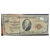 1929 KANSAS CITY FEDERAL RESERVE $10