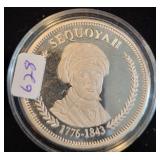 SEQUOYAH 1 OZ SILVER ROUND