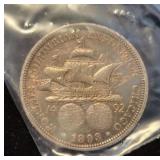 1893 COLUMBIAN EXPO HALF DOLLAR