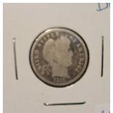 1915 BARBER DIME