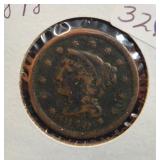 1848 LARGE CENT