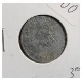 1943-E GERMAN 3RD REICH 10 PFENNIG