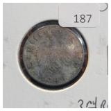 1941-J GERMAN 3RD REICH 5 PFENNIG