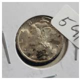 1943 D MERCURY 10 CENT BU