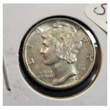 1943 MERCURY 10 CENT BU