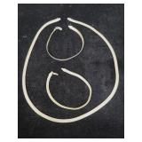 MILOR, ITALY STERLING SILVER NECKLACE AND