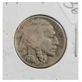 1938 D BUFFALO 5 CENT