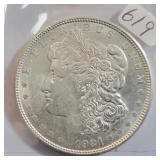 1921 MORGAN DOLLAR - BU