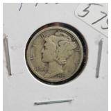 1925 MERCURY DIME