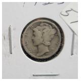 1925 D MERCURY DIME