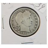 1909 BARBER QUARTER