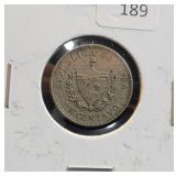 1915 CUBA 1 CENTAVO