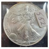 1996 SILVER EAGLE BU "KEY"