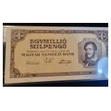 1946 HUNGARY 1 MILLIO PENGO