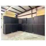 14pc Midnight Black Shaker With 30" Upper Cabinets
