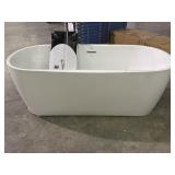 67"x31 1/2"JACUZZI TUB WITH FREE STANDING TUB FILR