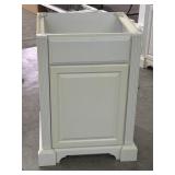 24"[W] x 22"[L] x 34 1/2"[H]   WHITE VANITY