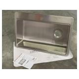 33" SINGLE BOWL S.S KITCHEN SINK