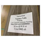[842SFT] 7MM TOPEKA FALLS LAMINATE FLOORING