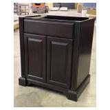 30"[W] x 22"[L] x 34 1/2"[H]    CHOCOLATE VANITY