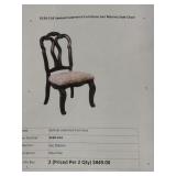 [2pc] SAN MARINO SIDE CHAIRS IN BOX