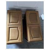 2pc OAK CABINET