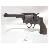 SPANISH MADE HAND EJECTOR 38 SPECIAL REVOLVER
