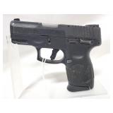 TAURUS PT111G2A 9 MM SEMI AUTOMATIC PISTOL