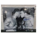 JOE FRAZIER AND MUHAMMED ALI