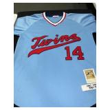 AUTH. 1981-94 KENT HRBEK MINNESOTA TWINS JERSEY